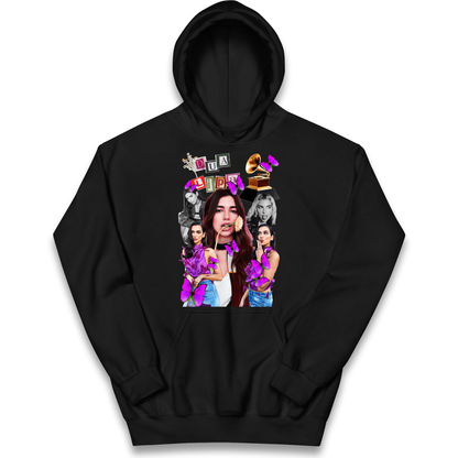 Dua Lipa Butterflies Kids Hoodie