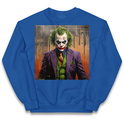 The Joker Painting kids sweatshirt