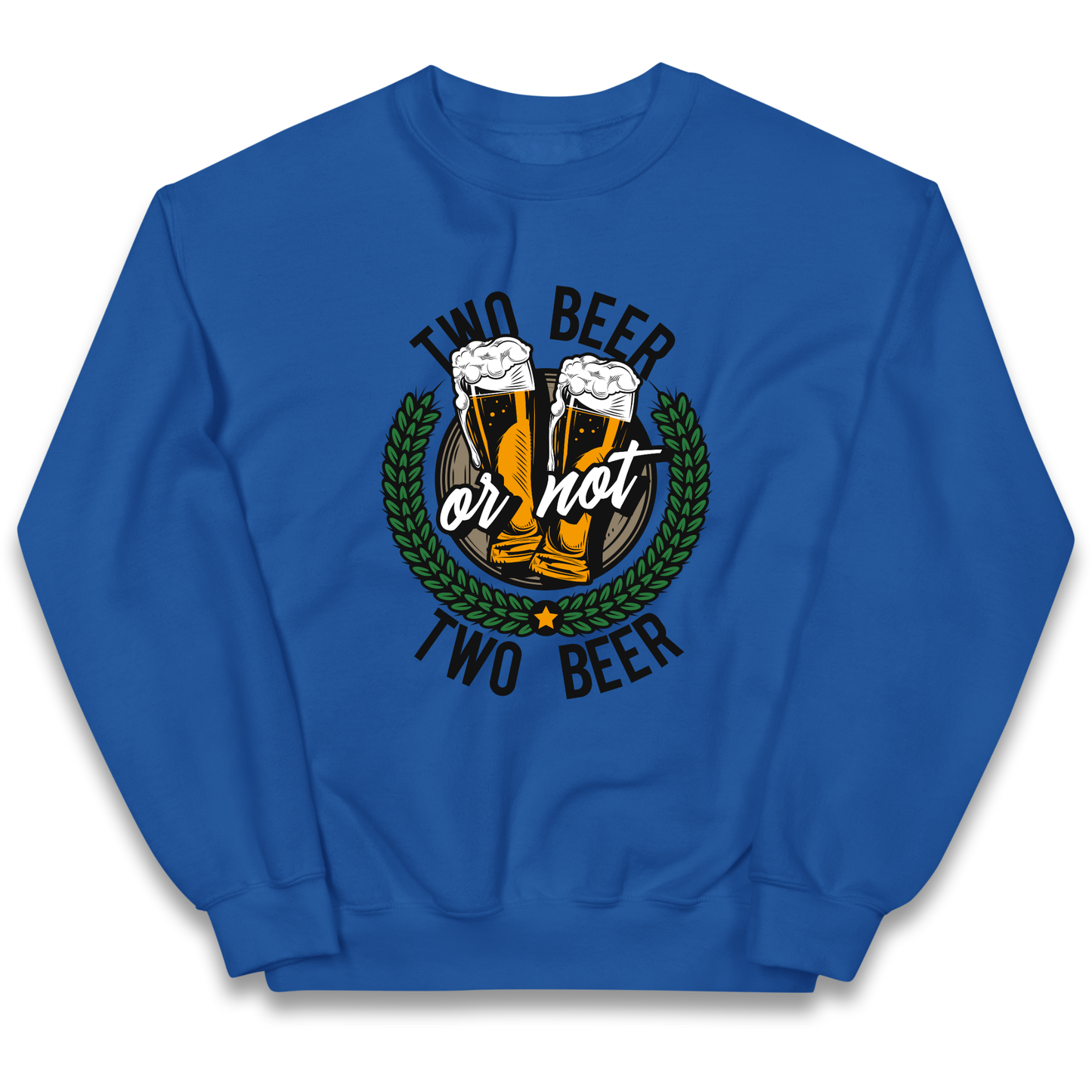 Two Beer or not Two Beer kids sweatshirt