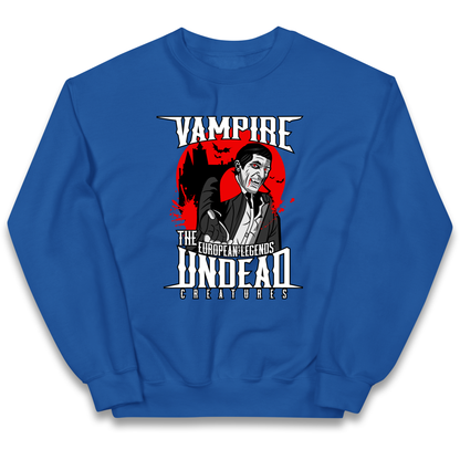 Vampire Undead kids sweatshirt