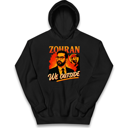 Zohran Mamdani Kids Hoodie