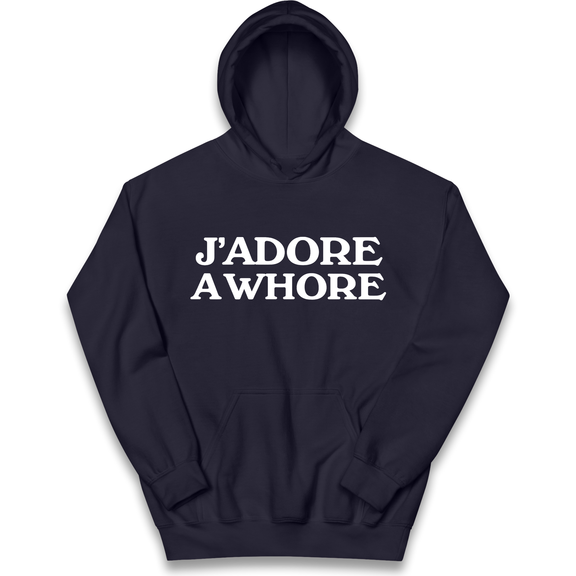 J'Adore A Whore Kids Hoodie