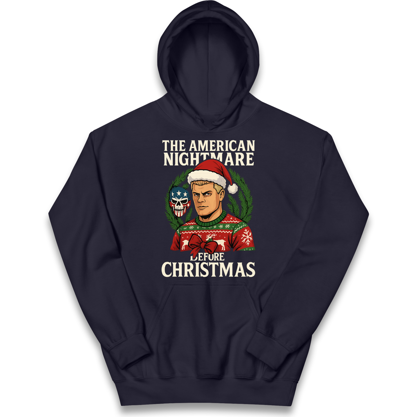 Cody Rhodes Christmas Kids Hoodie