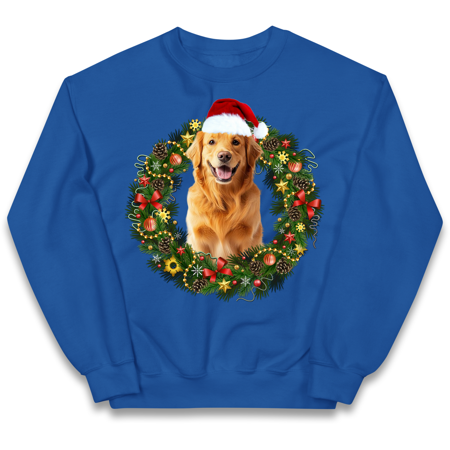 Dog Christmas kids sweatshirt