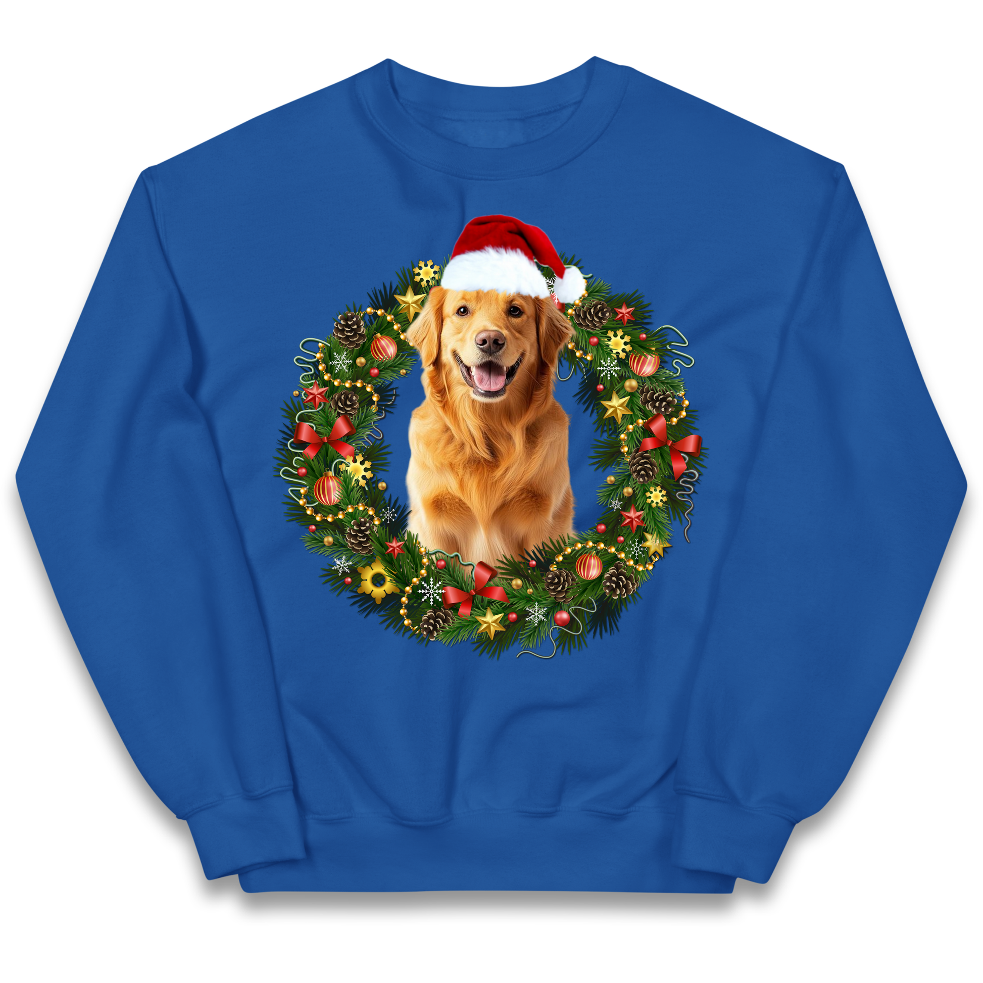 Dog Christmas kids sweatshirt
