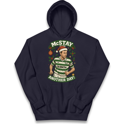 Paul McStay Celtic Christmas Kids Hoodie