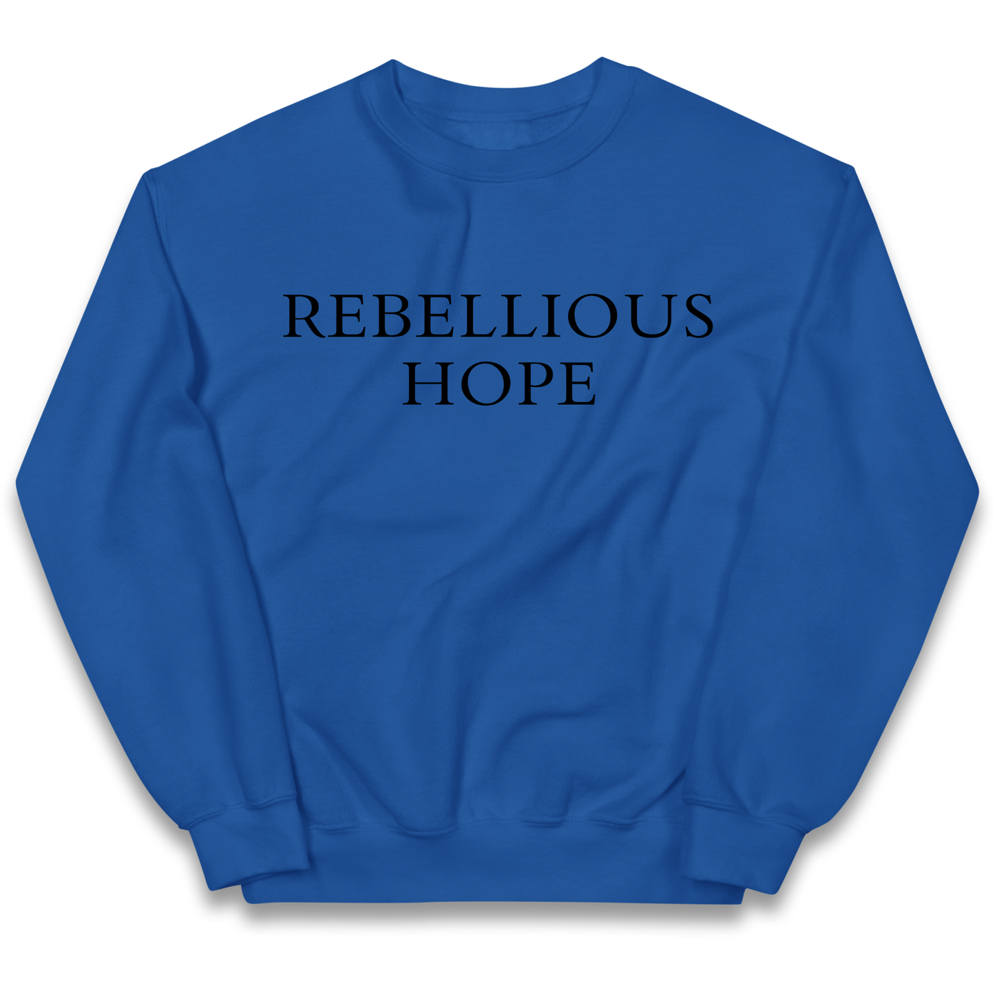 Rebellious Hope Embroidered kids sweatshirt
