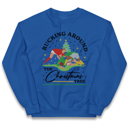 Rugby Christmas Kids Jumper
