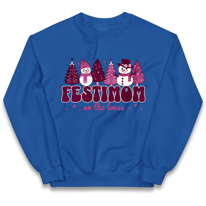 Festimom on The Loose kids sweatshirt