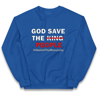 God Save The People kids sweatshirt