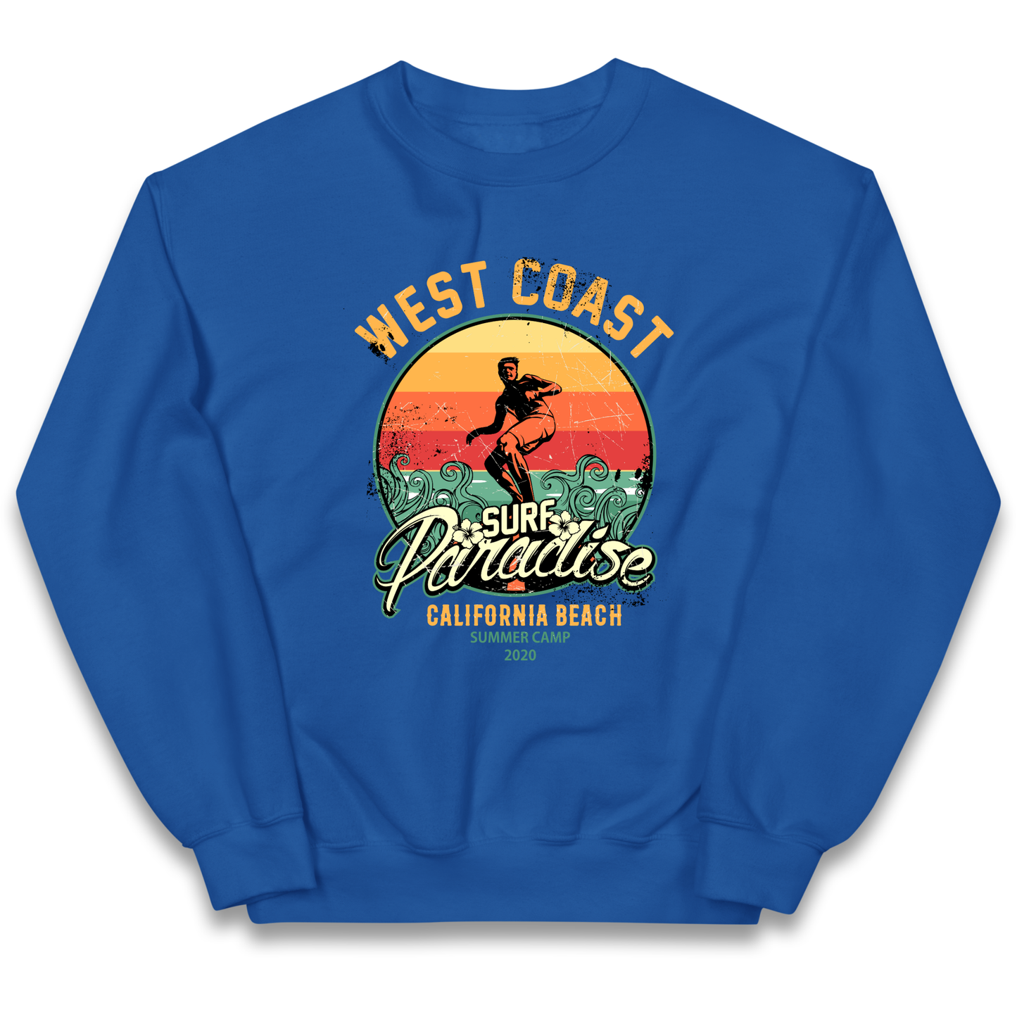 West Coast Surf Paradise kids sweatshirt