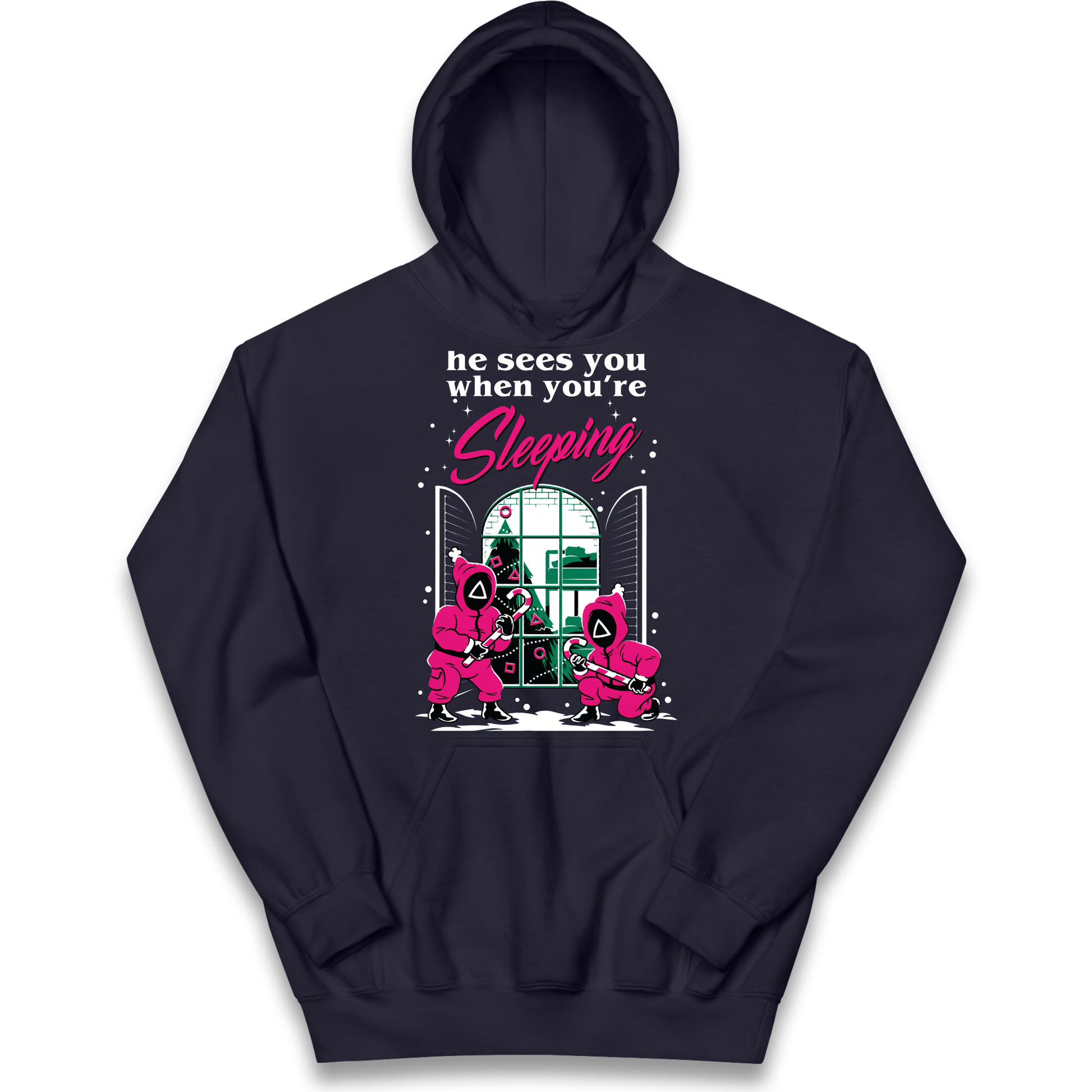 Squid Games Xmas Kids Hoodie