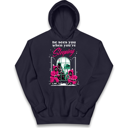 Squid Games Xmas Kids Hoodie