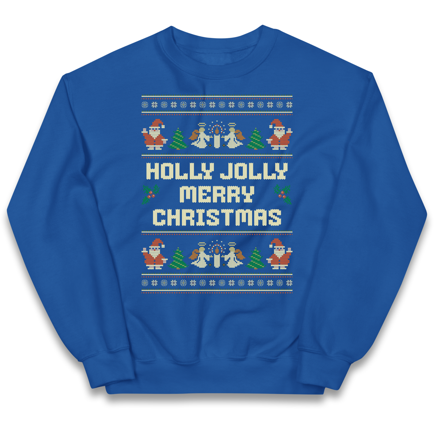 Holly Jolly Merry Christmas kids sweatshirt