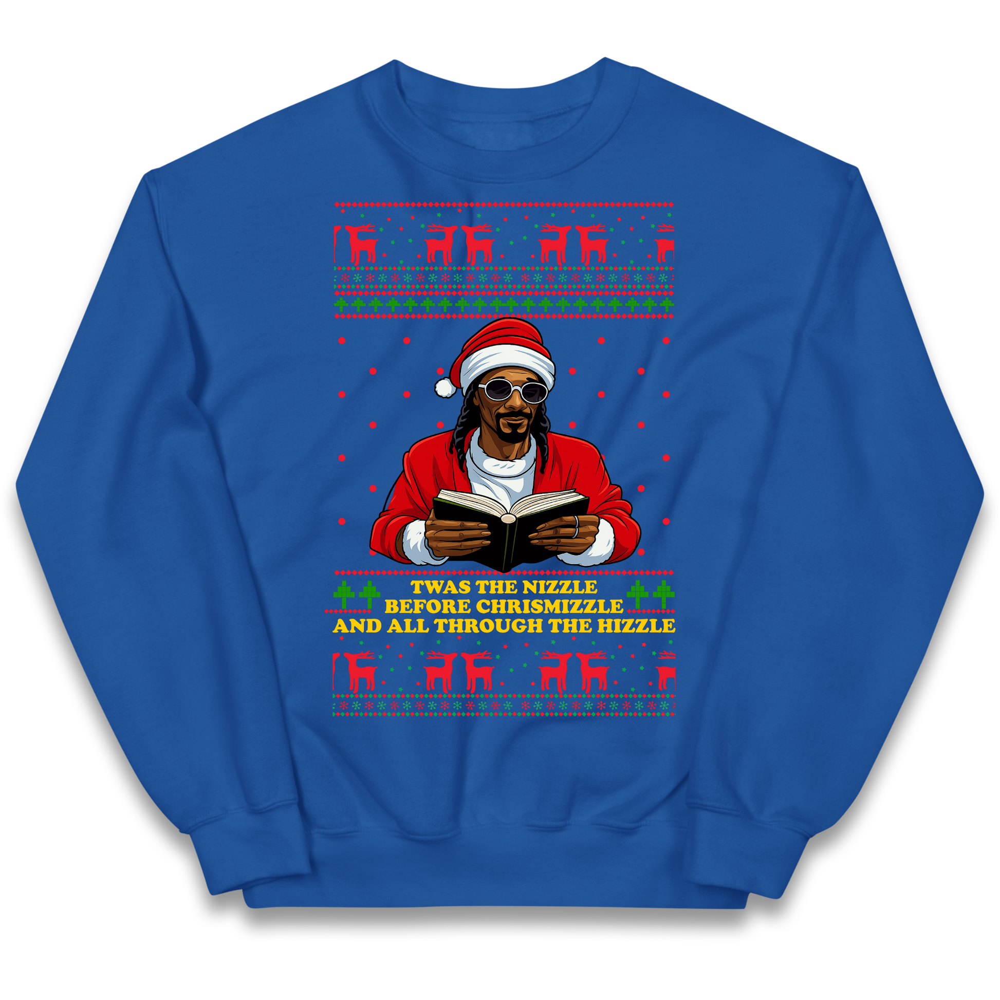 Snoop Dogg Nizzle Christmas Kids Sweatshirt