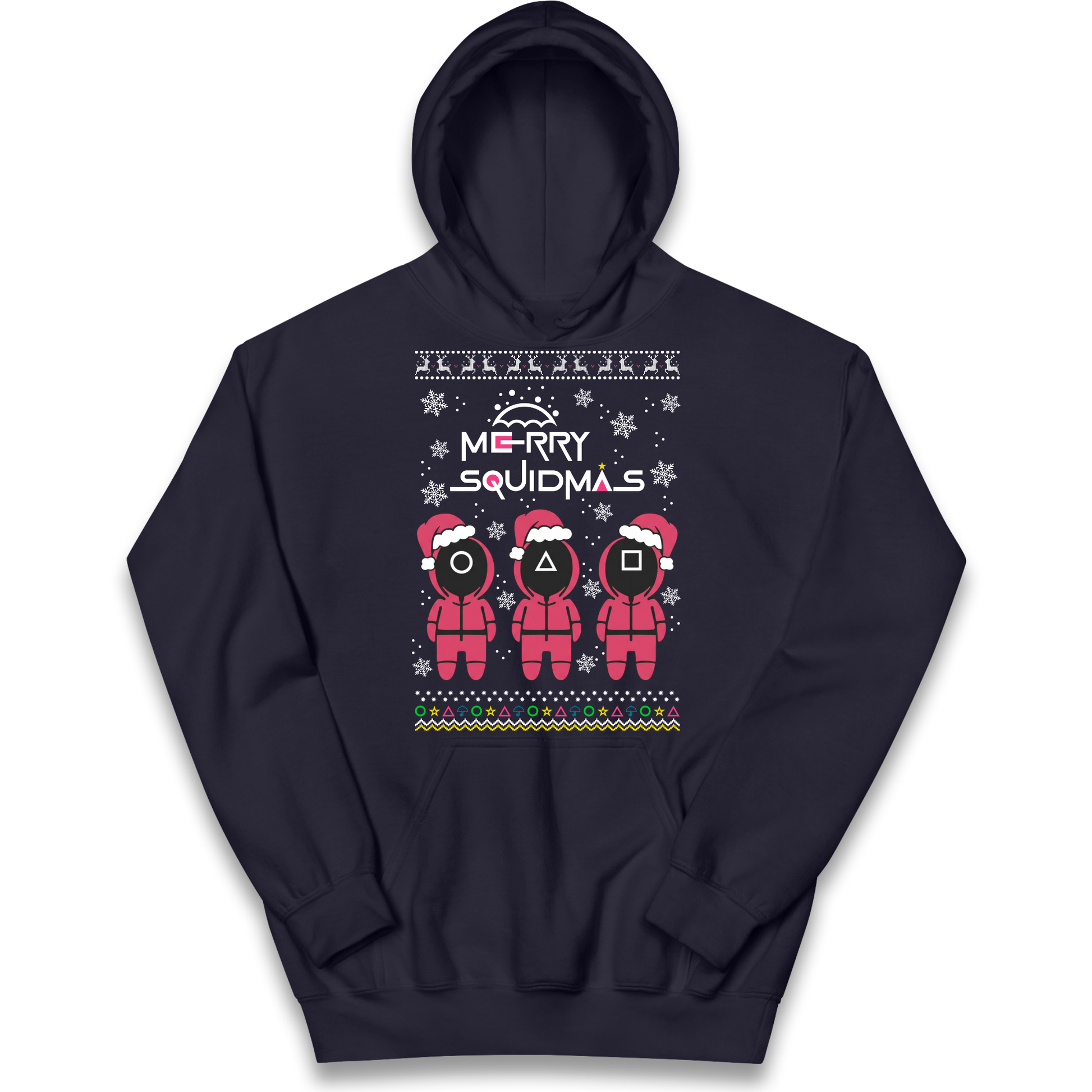 merry Squidmas Kids Hoodie