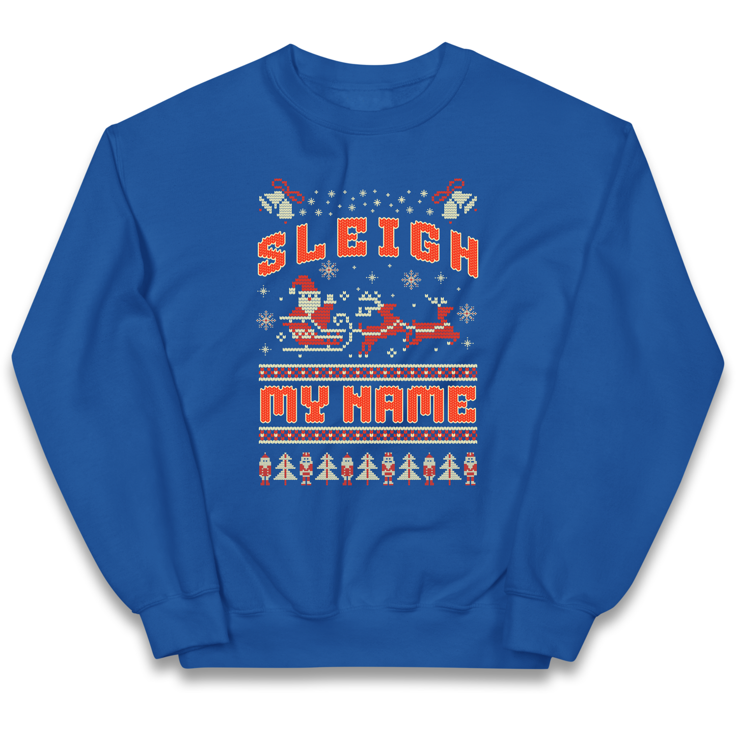 Sleigh My Name Christmas kids sweatshirt