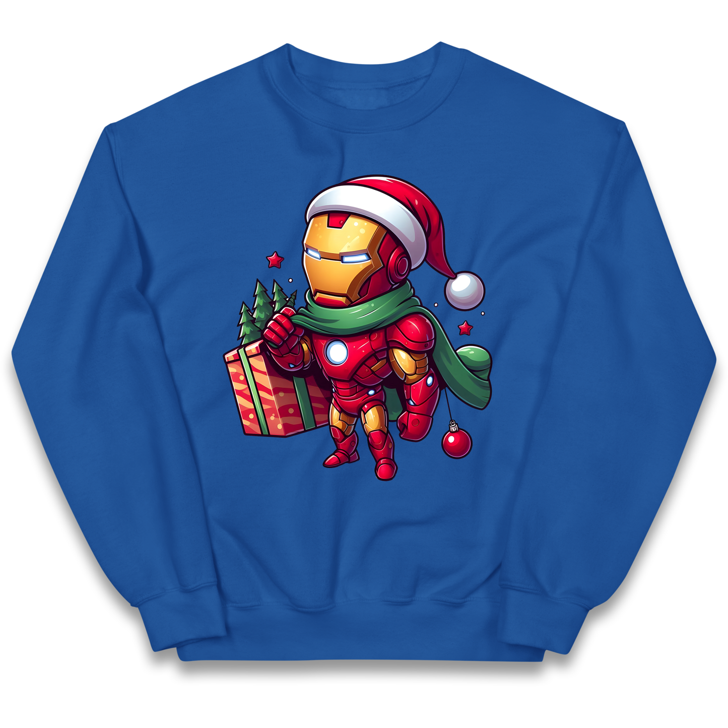 Ironman Santa kids sweatshirt