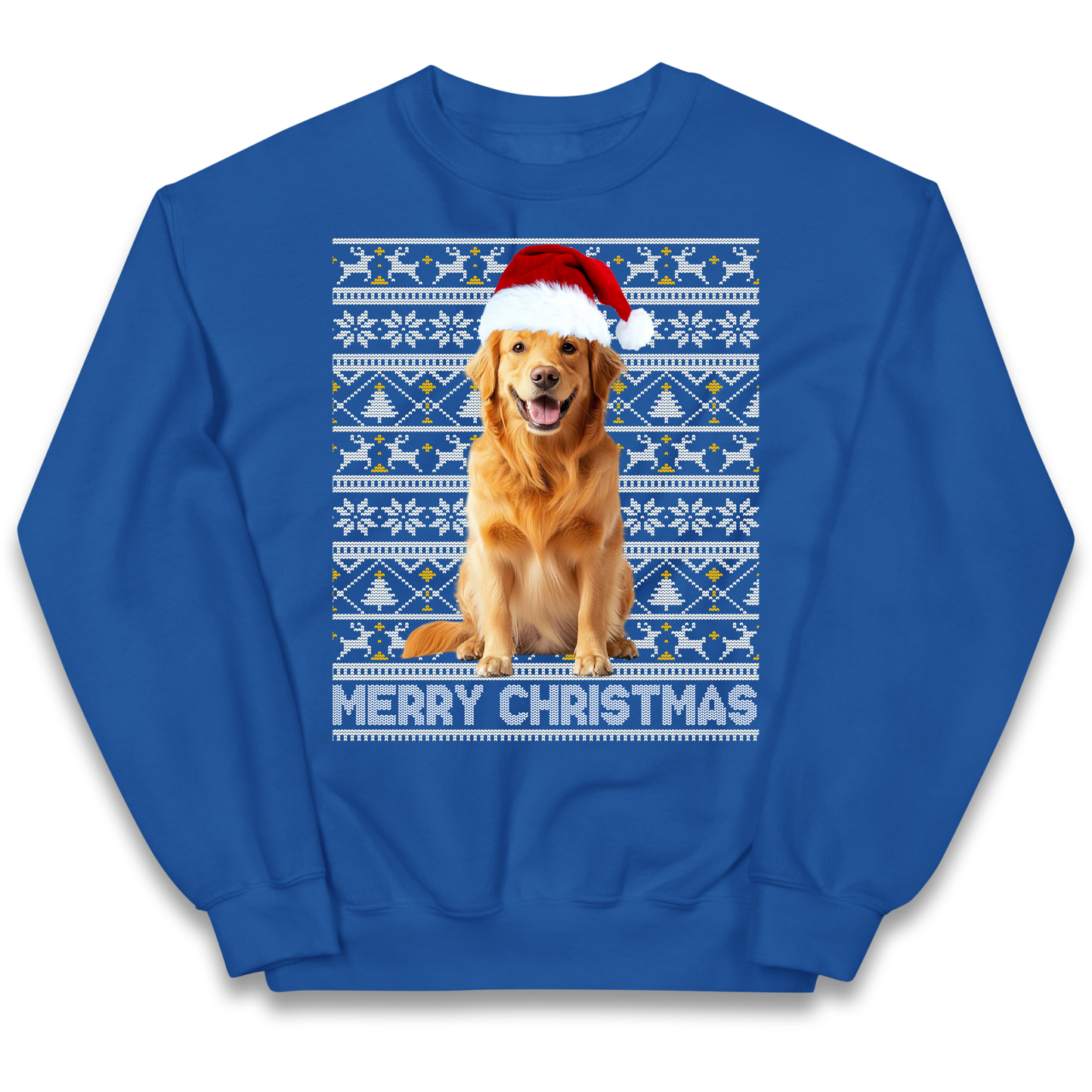 Merry Christmas Dog kids sweatshirt