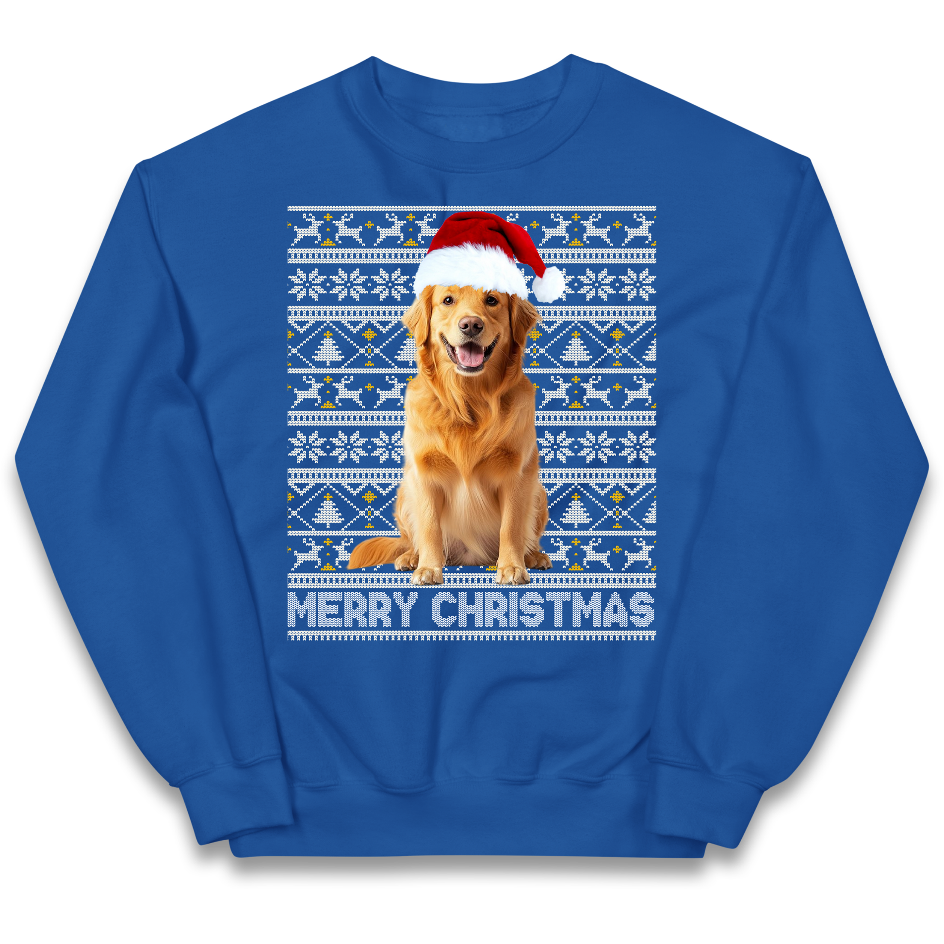 Merry Christmas Dog kids sweatshirt