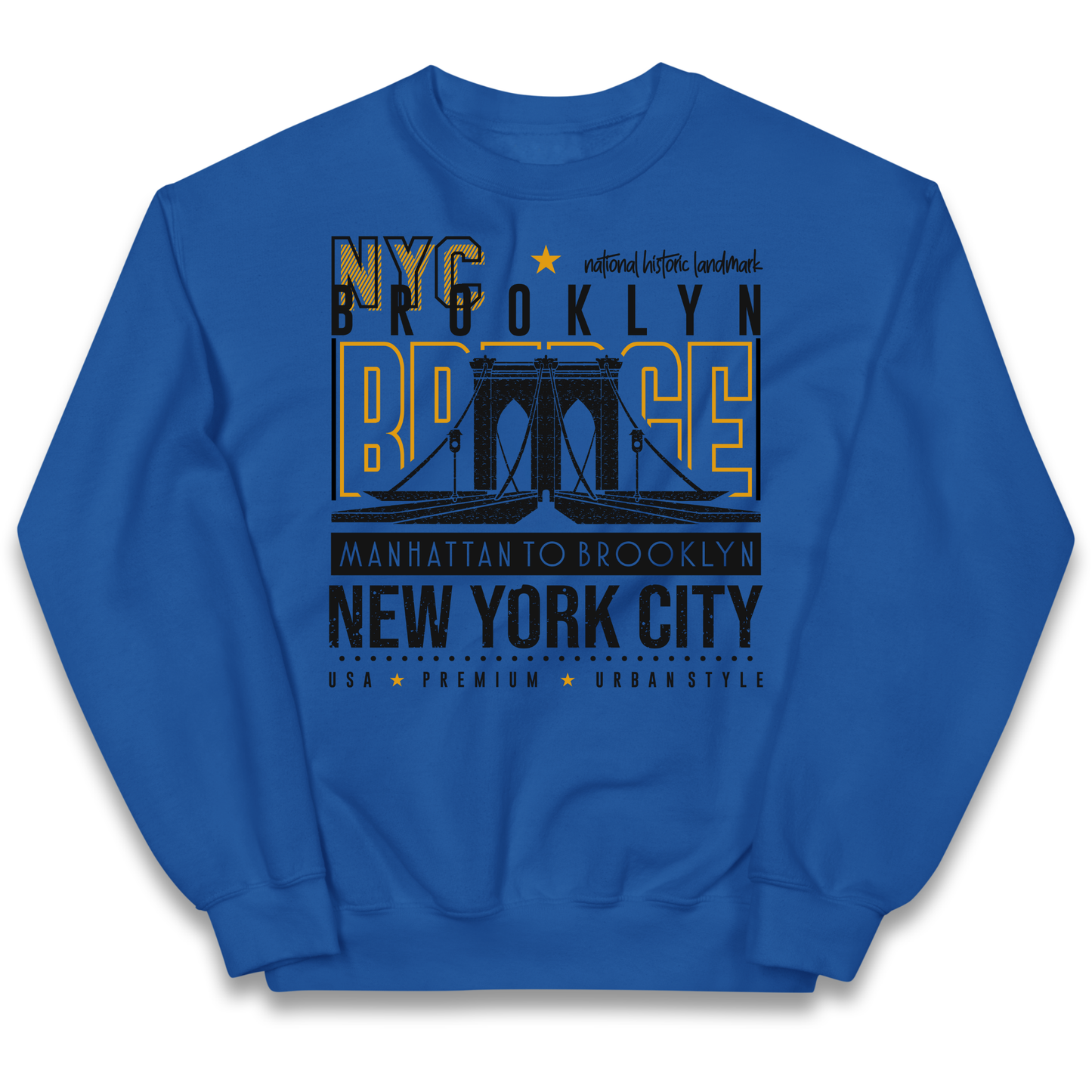 NYC Brooklyn Bridge kids sweatshirt