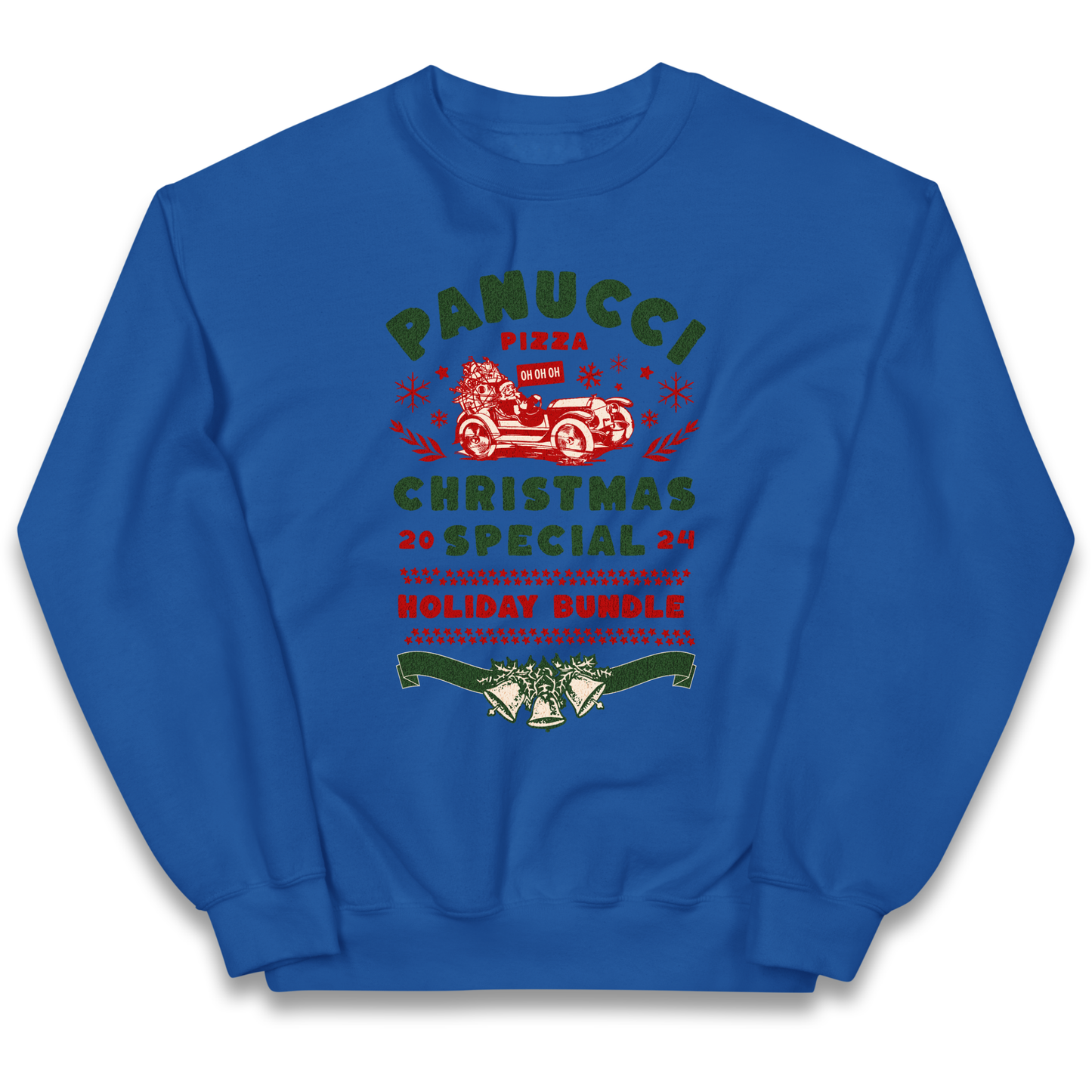 Panucci Pizza Christmas Special Christmas kids sweatshirt