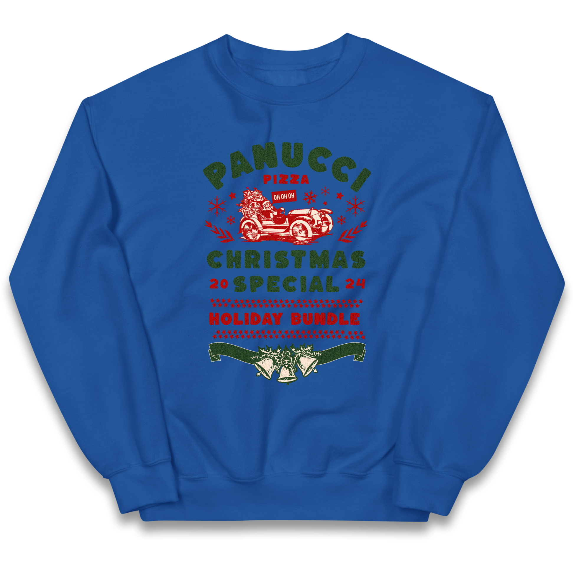 Panucci Pizza Christmas Special Christmas kids sweatshirt