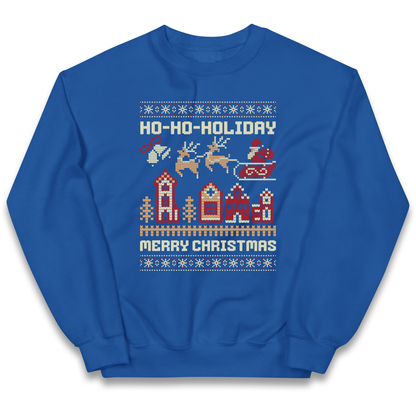 Have Yourself a HO HO HOLIDAY Christmas kids sweatshirt