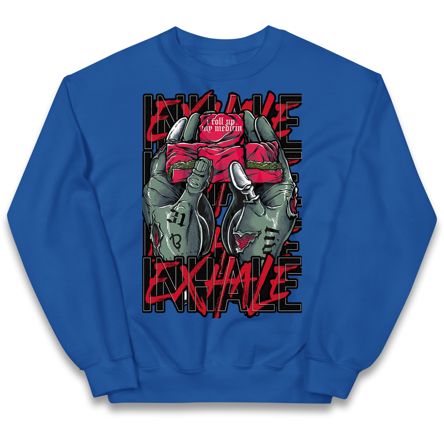 Inhale Exhale kids sweatshirt