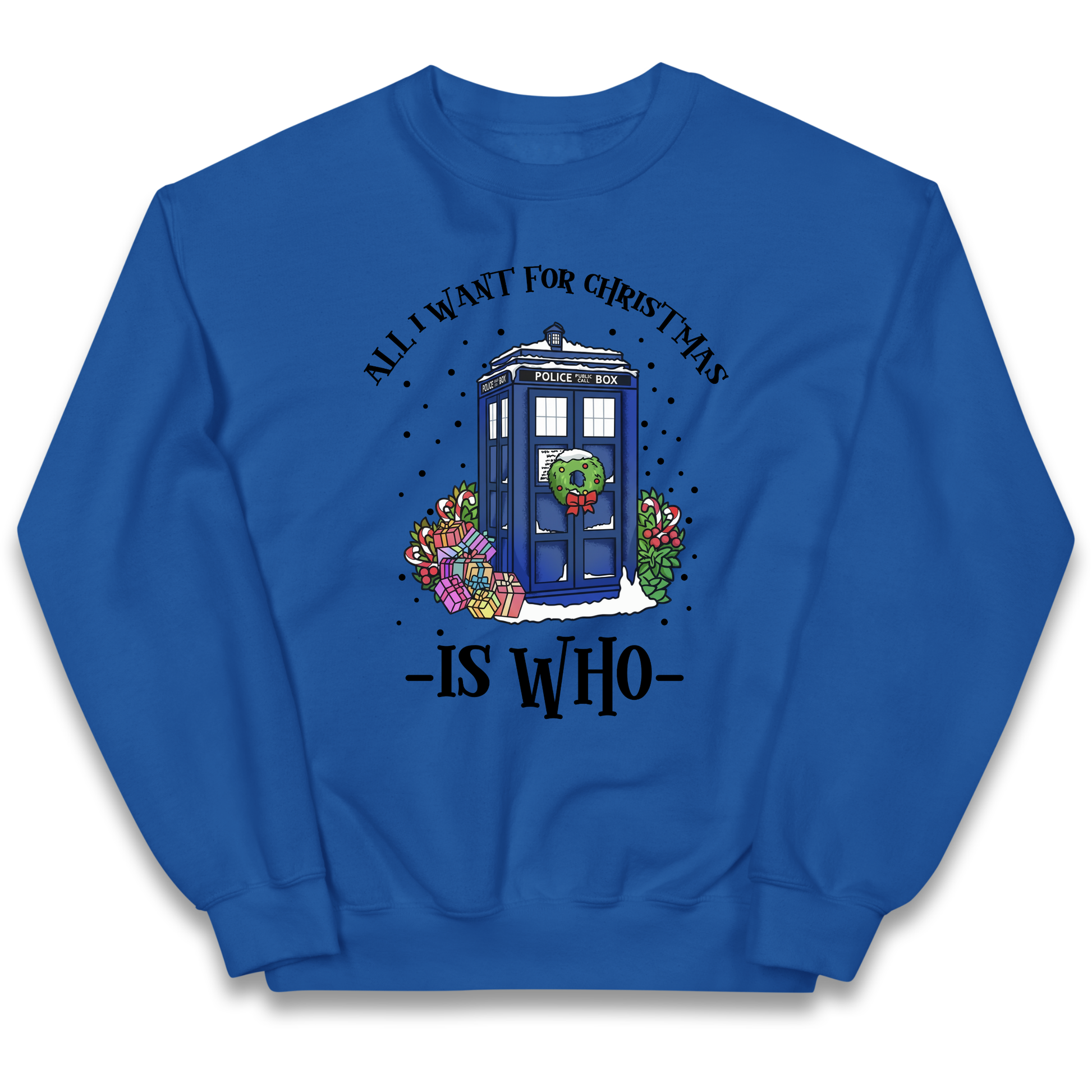 Dr Who Christmas kids sweatshirt