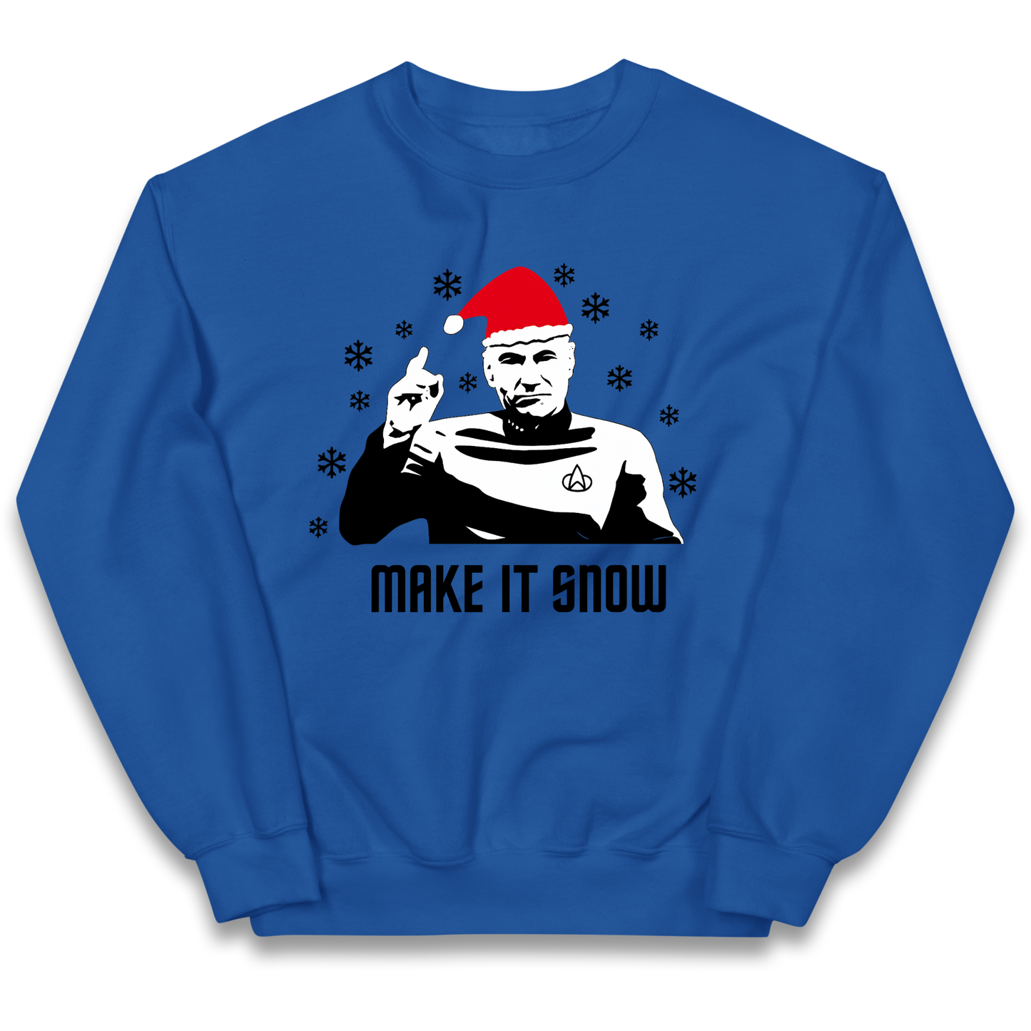 Make It Snow kids sweatshirt