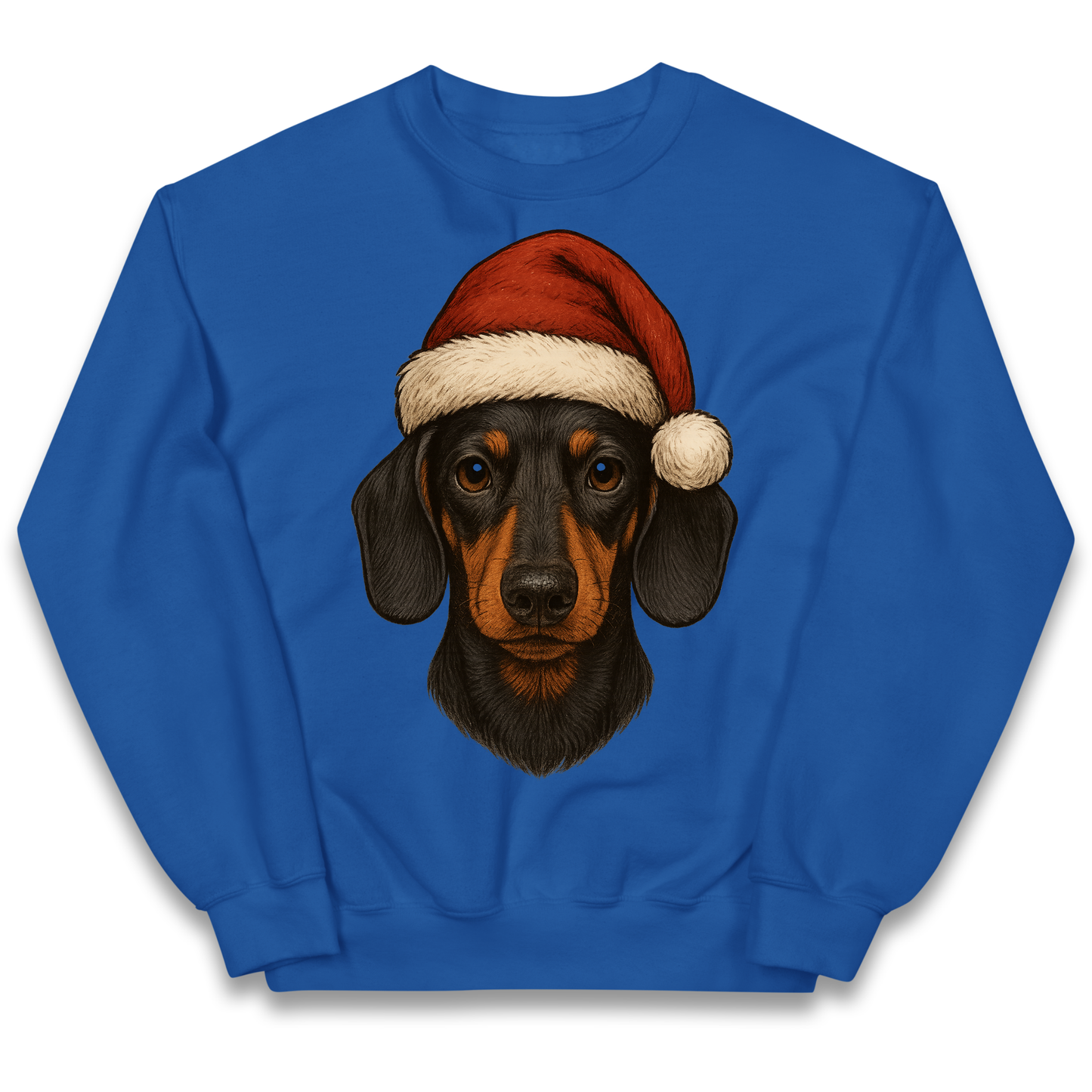 Sausage Dog Christmas Kids Jumper