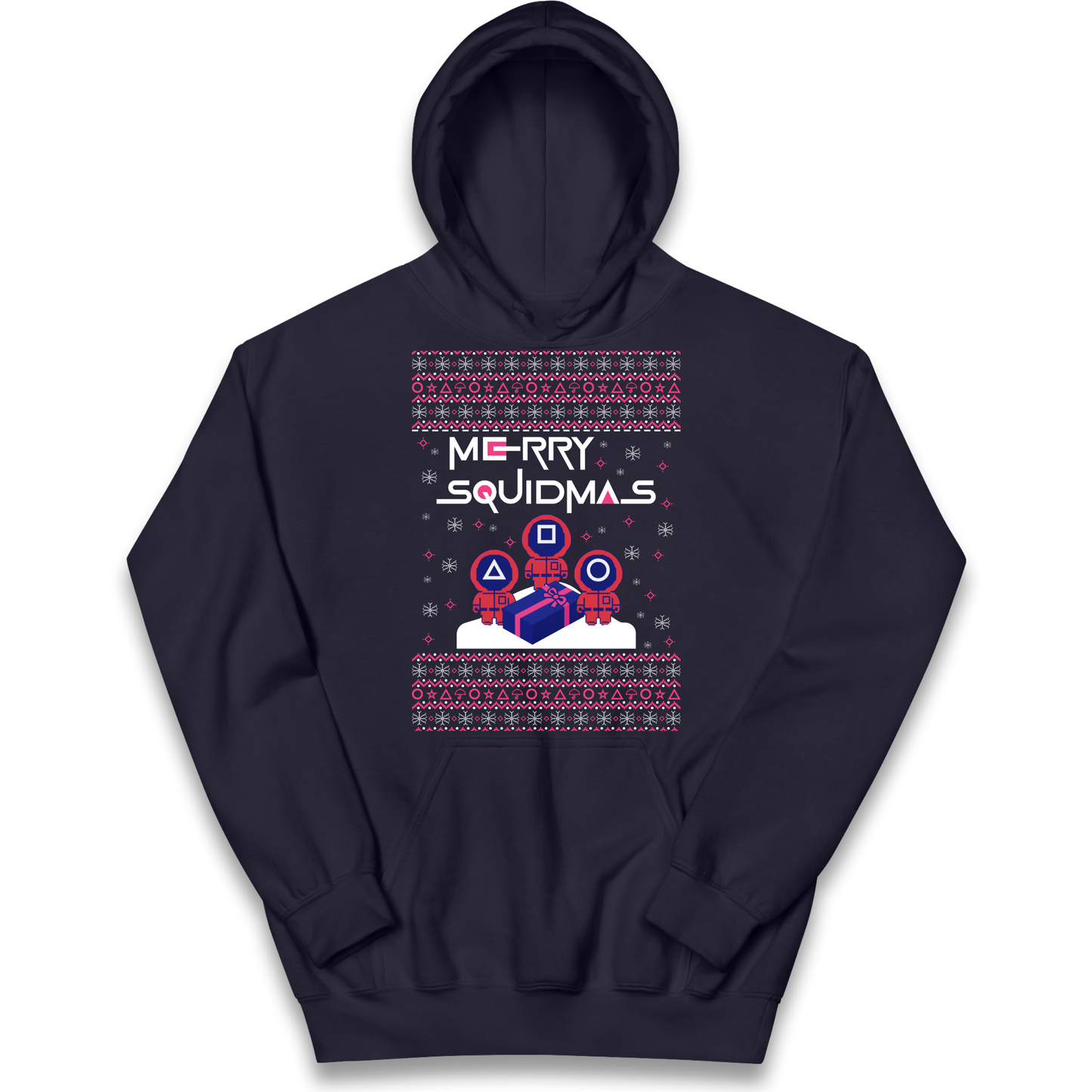 Squid Games Christmas Kids Hoodie