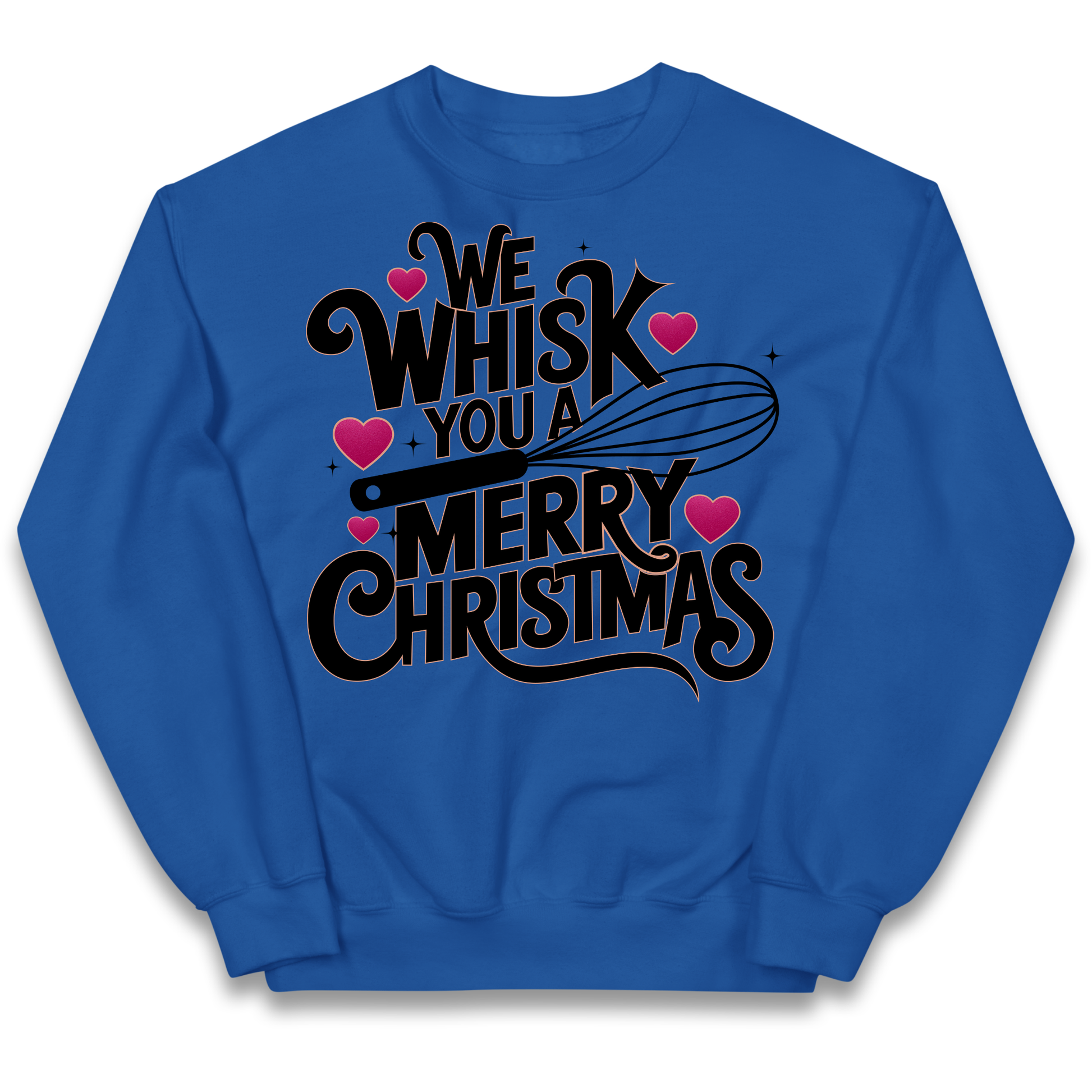 We Whisk You a Merry Christmas kids sweatshirt