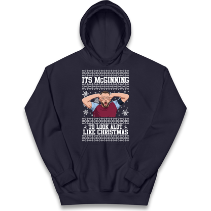 John McGinn Christmas Kids Hoodie