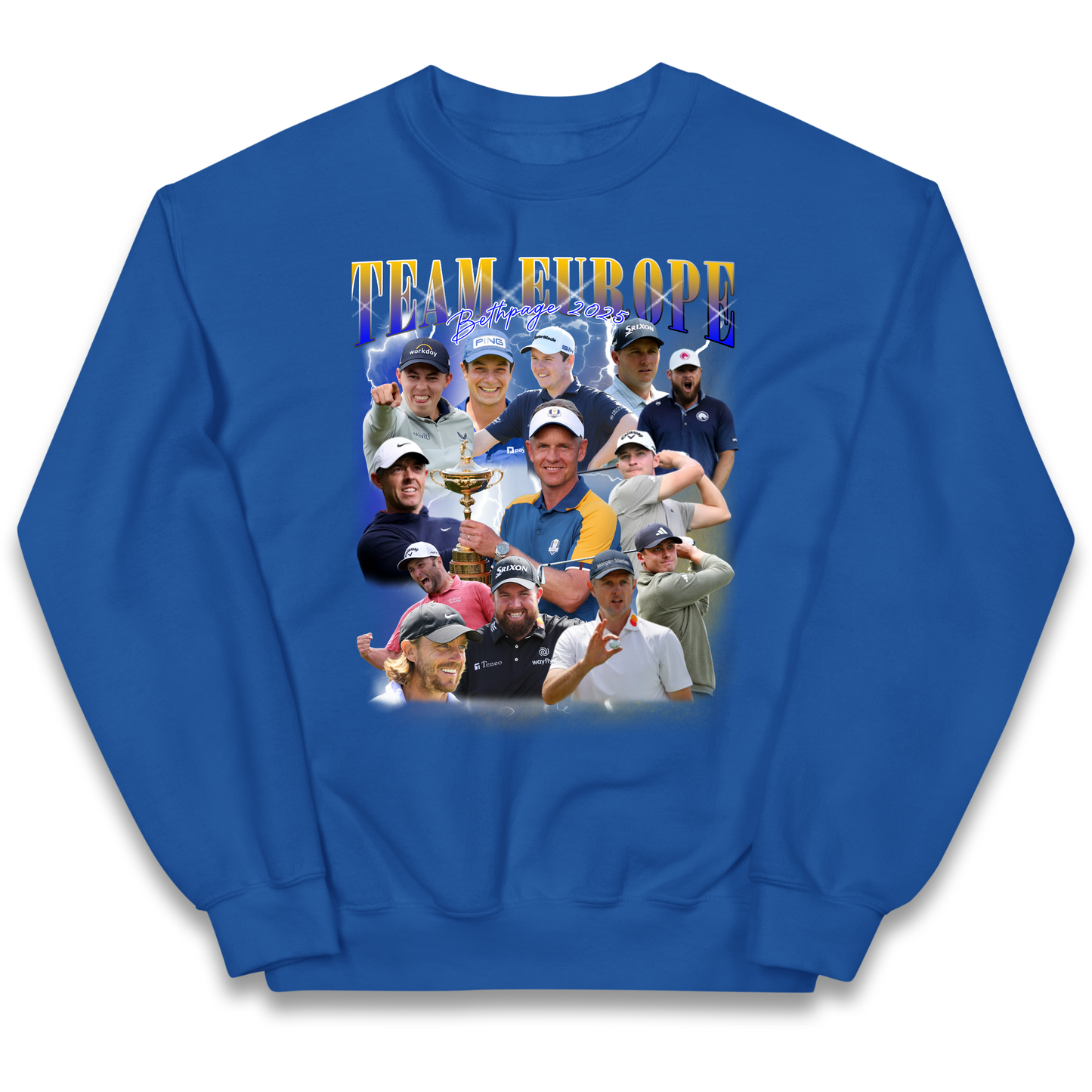 Ryder Cup 2025 Team Europe kids sweatshirt