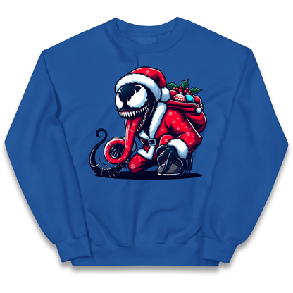 Venom Santa kids sweatshirt