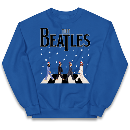 The Beatles Abbey Road Christmas kids sweatshirt