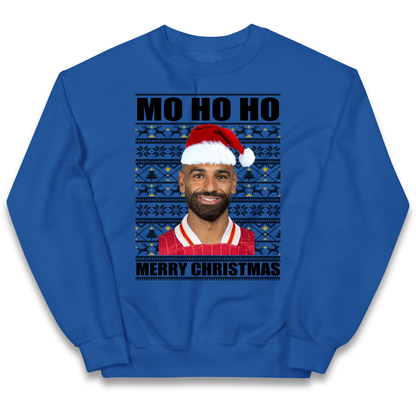 Mo Ho Ho Salah Kids Sweatshirt
