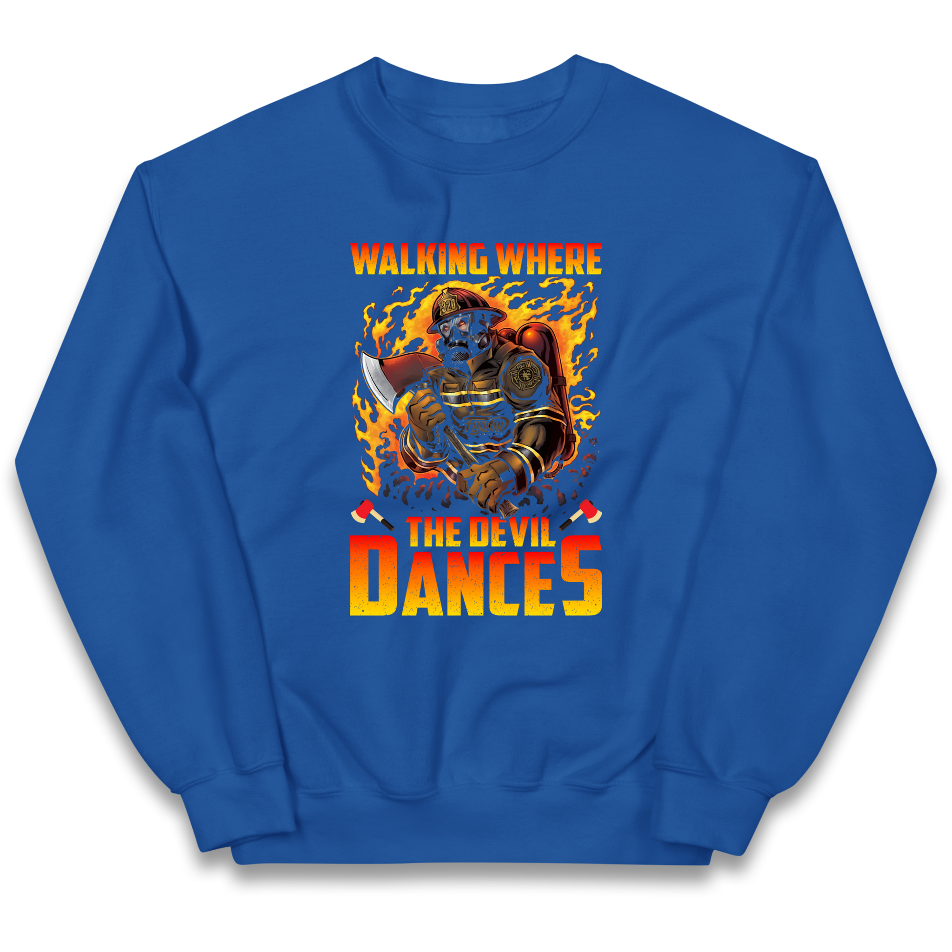 Walking Where The Devil Dances kids sweatshirt