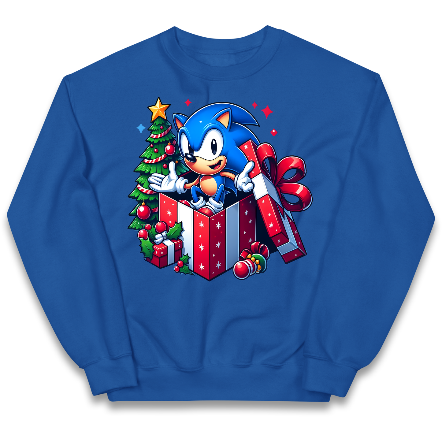 Sonic The Hedgehog Christmas kids sweatshirt