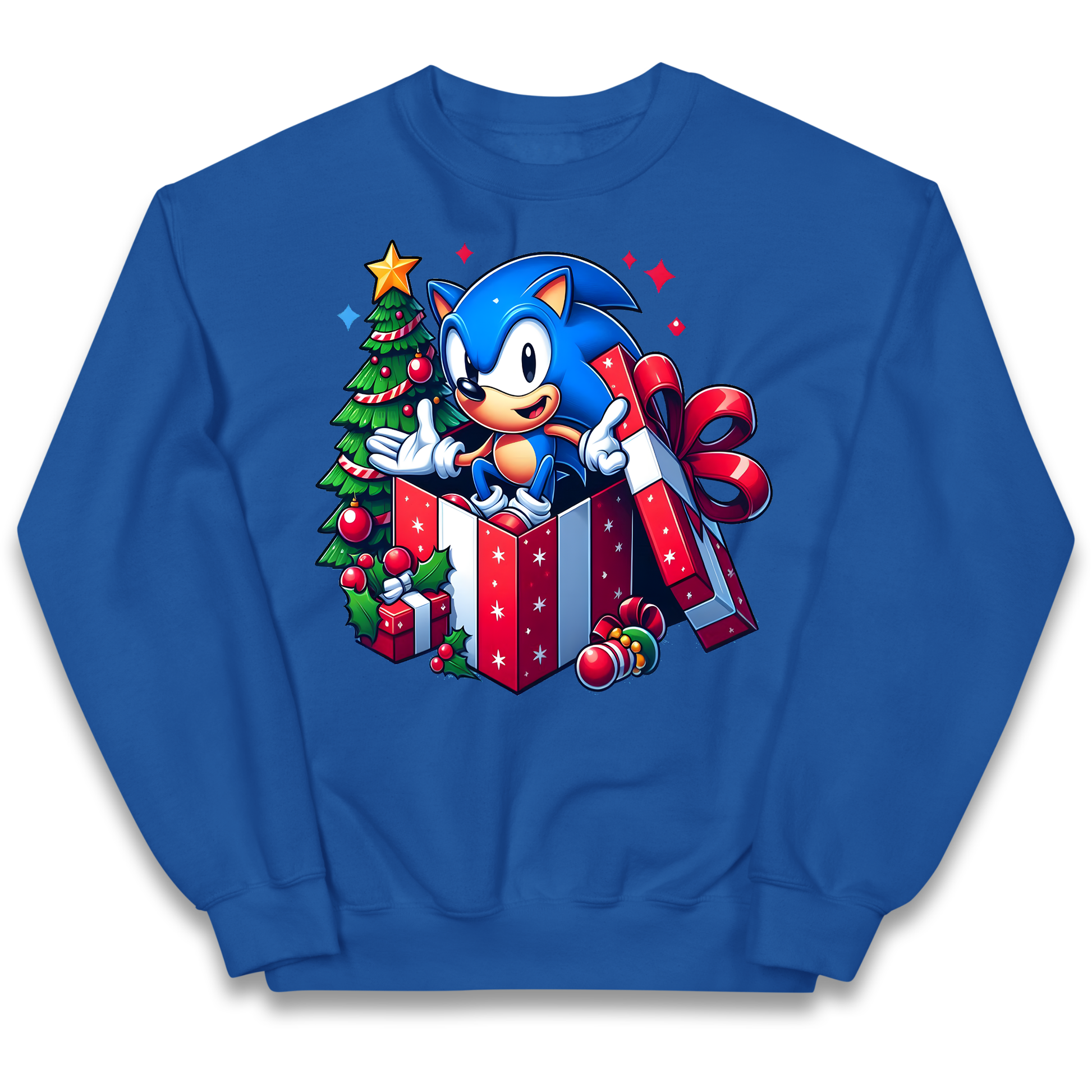 Sonic The Hedgehog Christmas kids sweatshirt