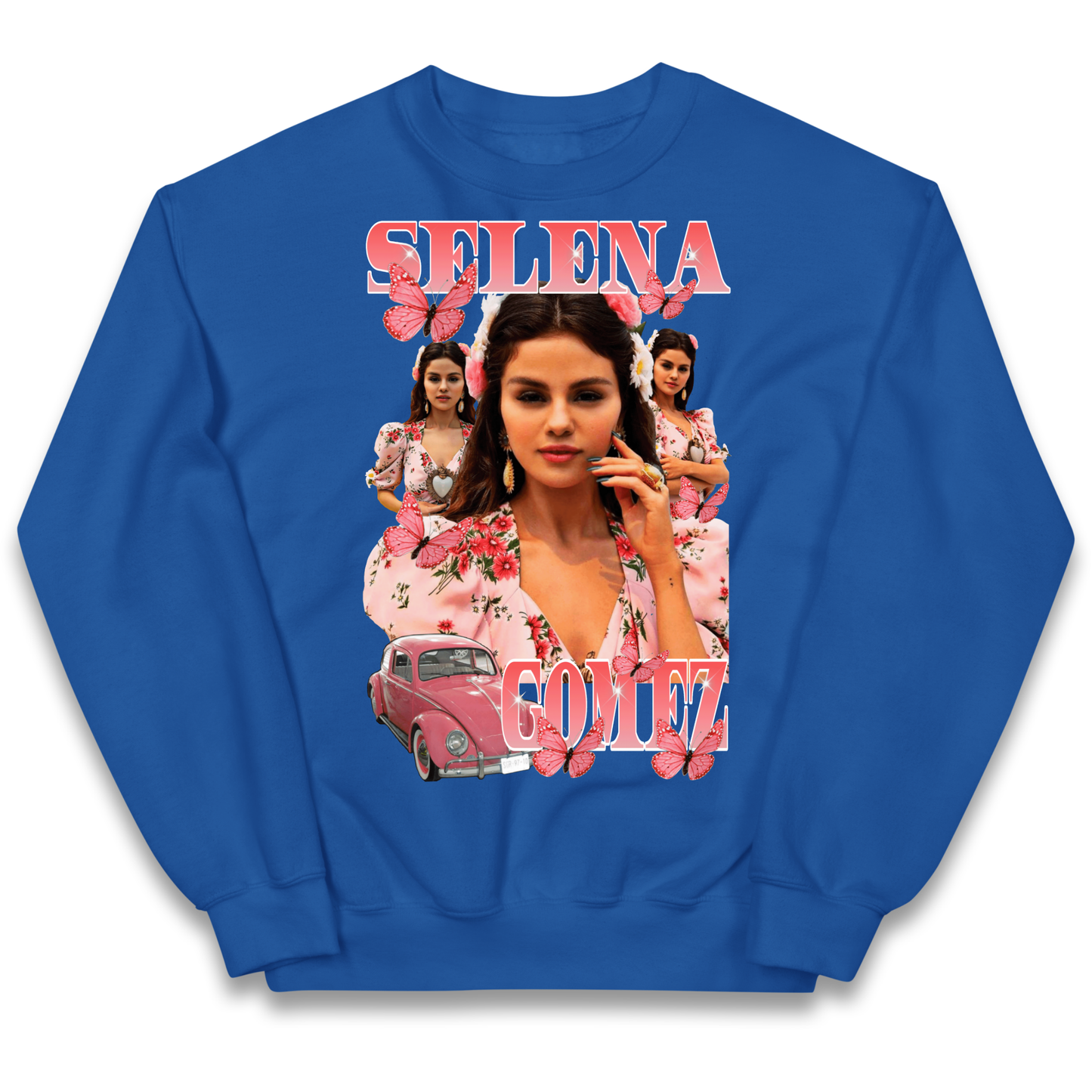 Selena Gomez Pink kids sweatshirt