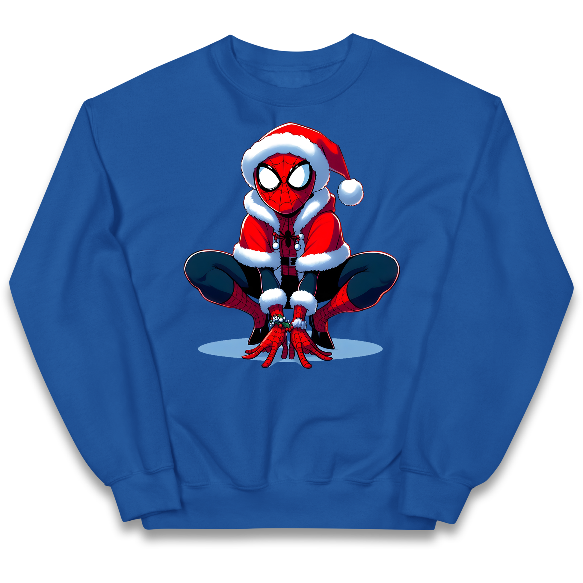 Spiderman Santa kids sweatshirt
