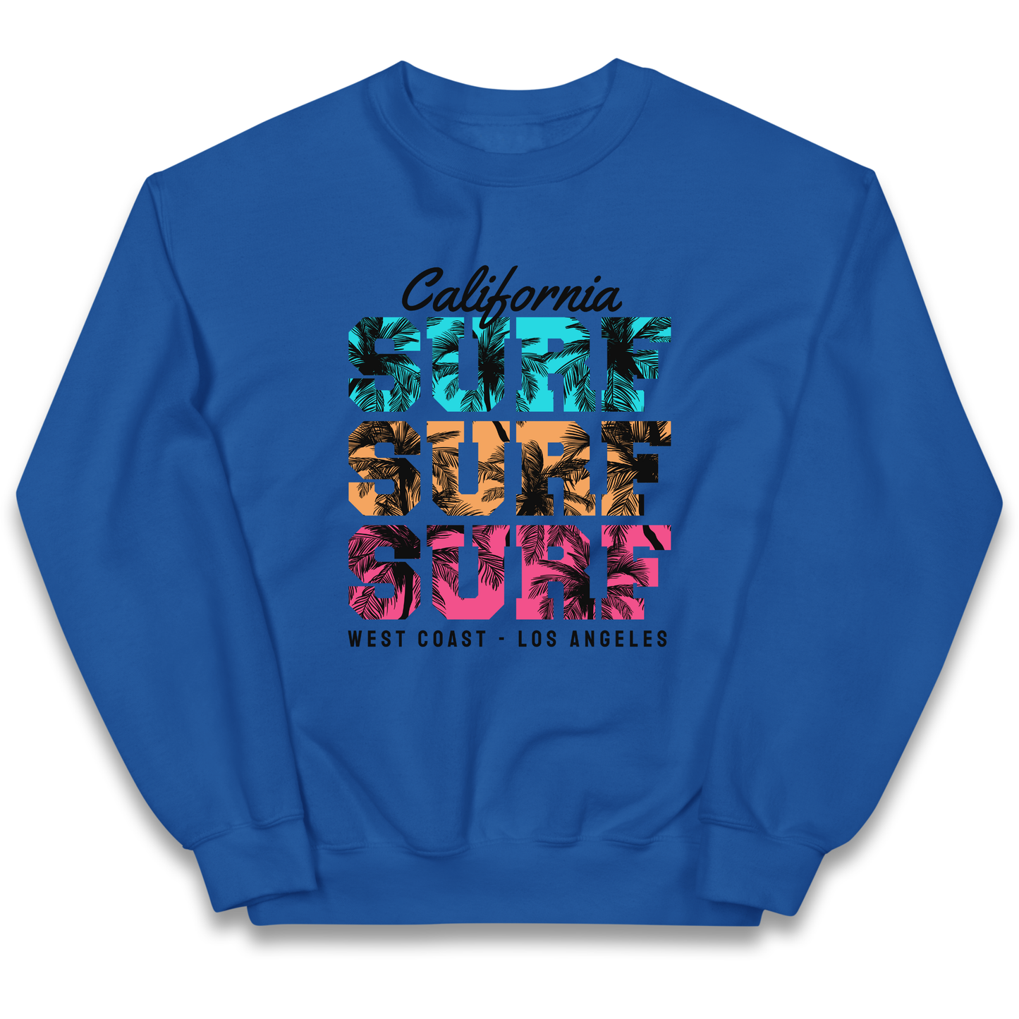 California Surf Surf Surf kids sweatshirt