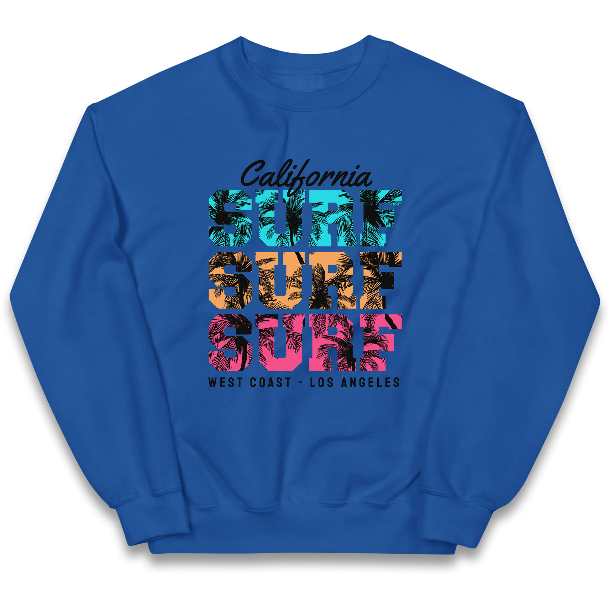 California Surf Surf Surf kids sweatshirt