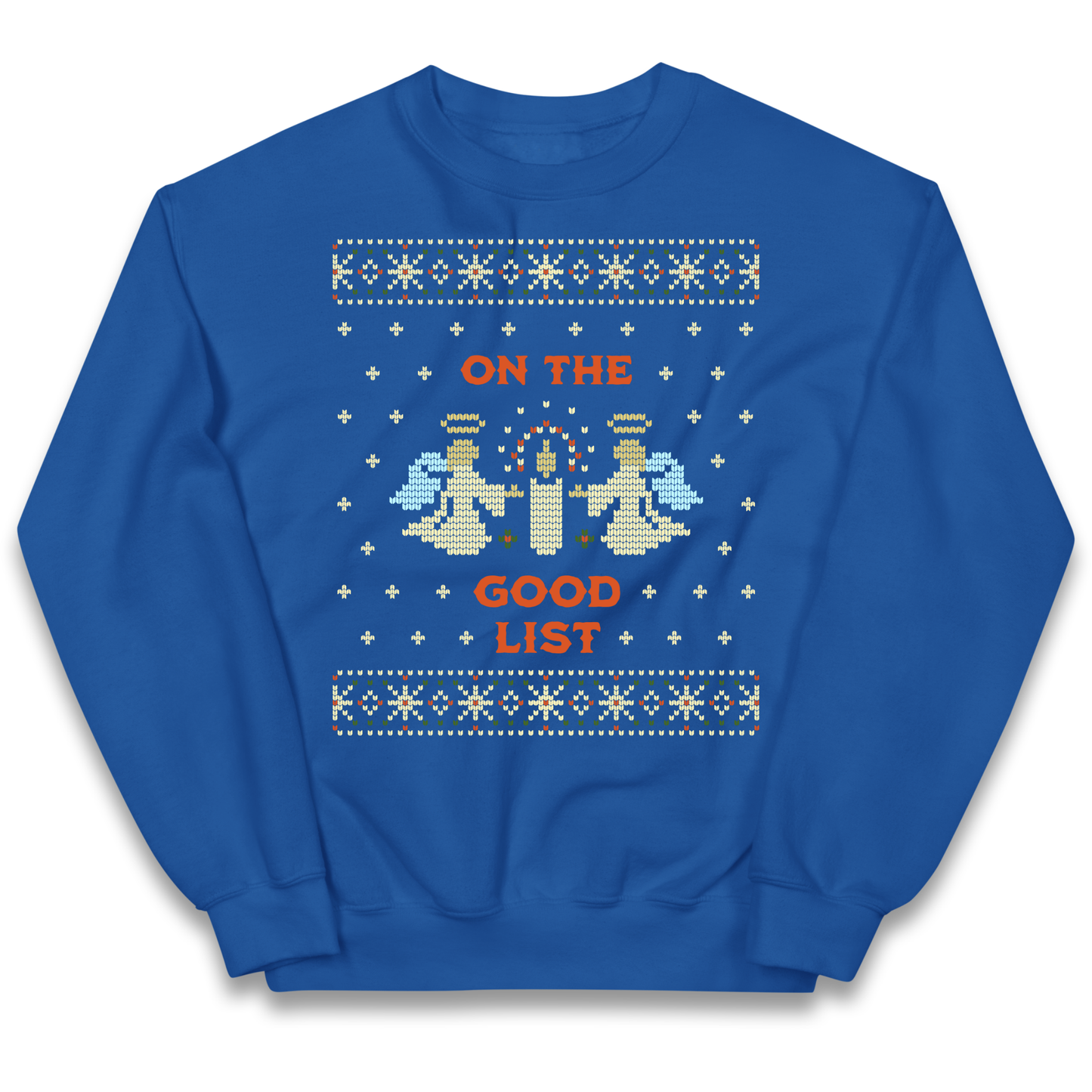 On The Good List Christmas kids sweatshirt
