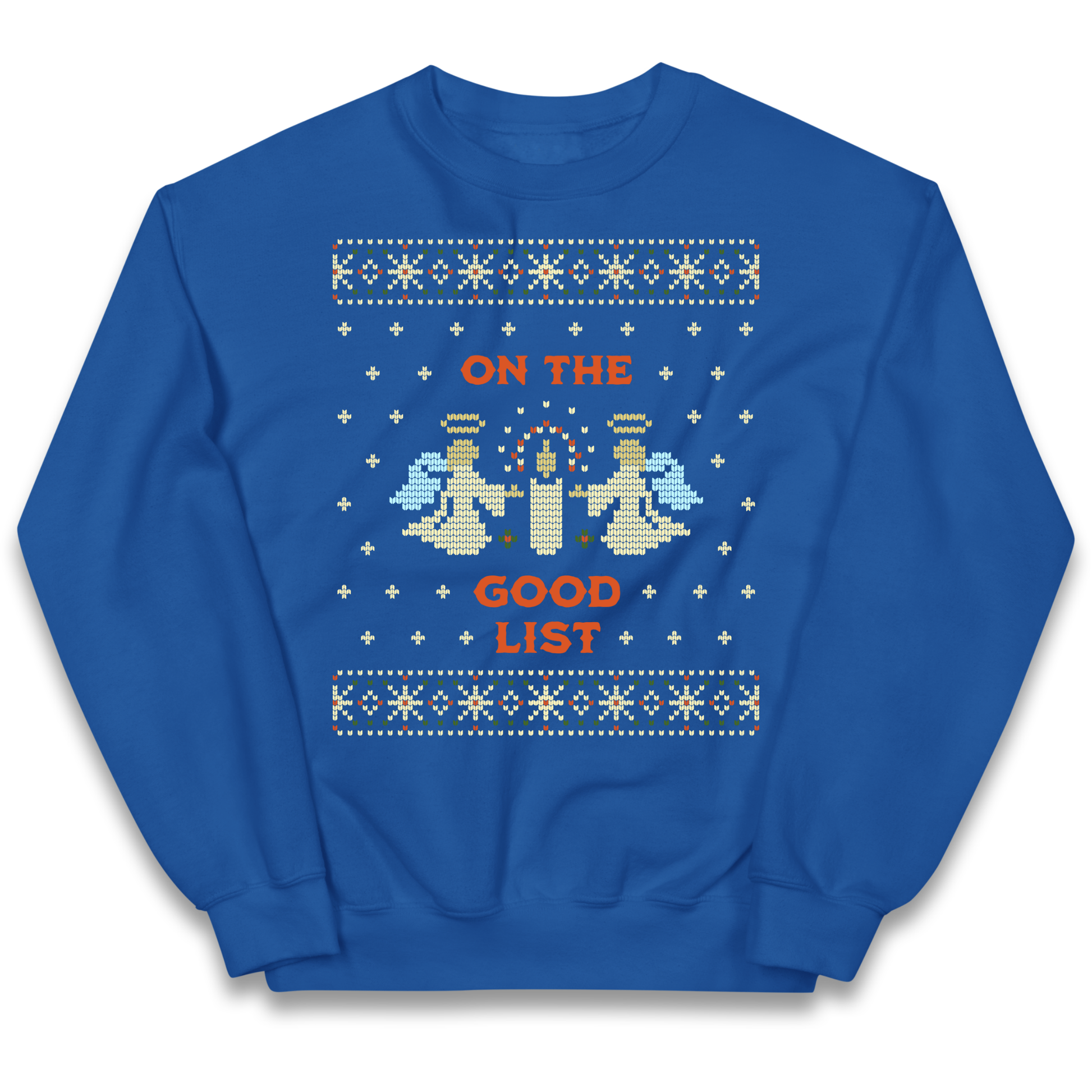 On The Good List Christmas kids sweatshirt