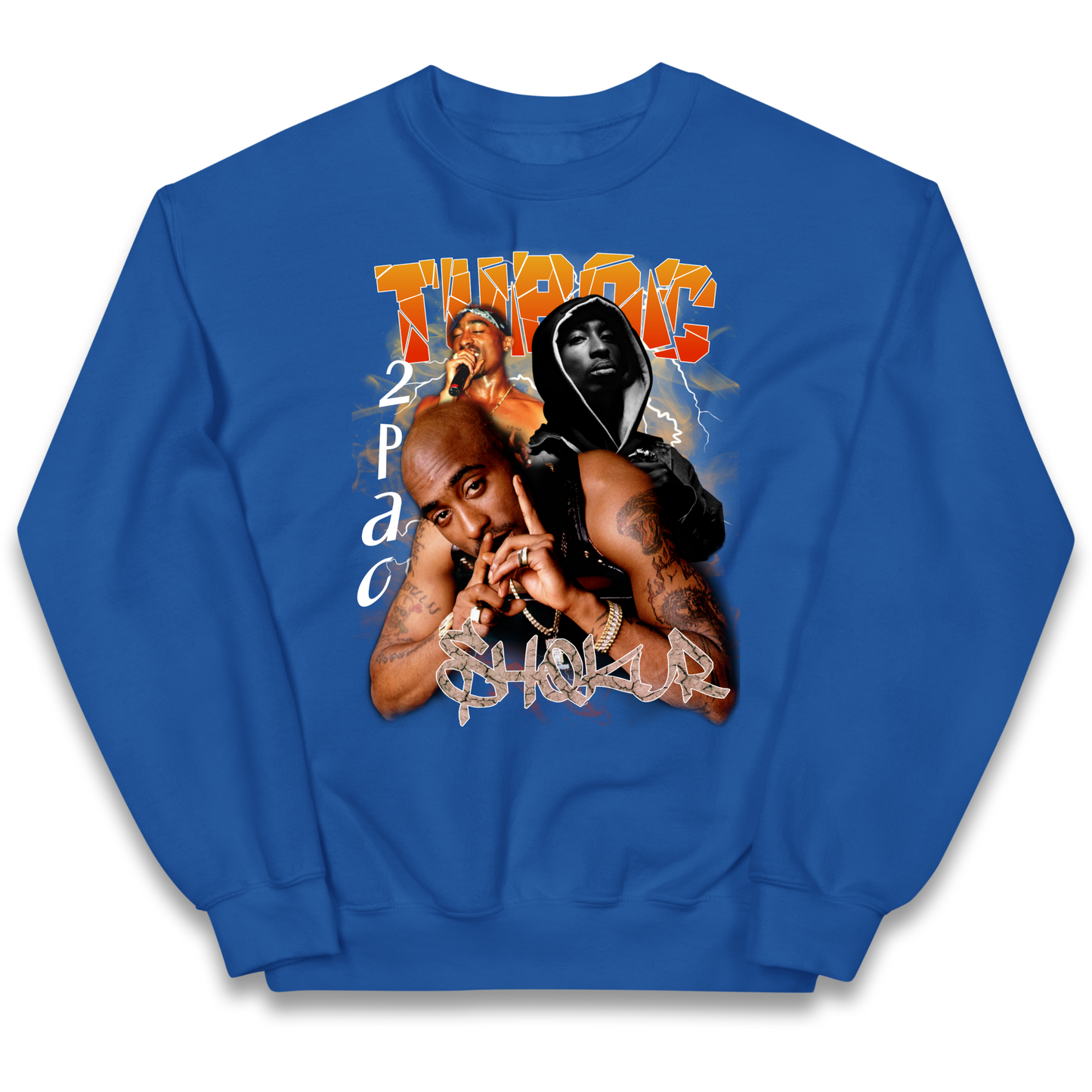 Tupac All Eyez On Me kids sweatshirt