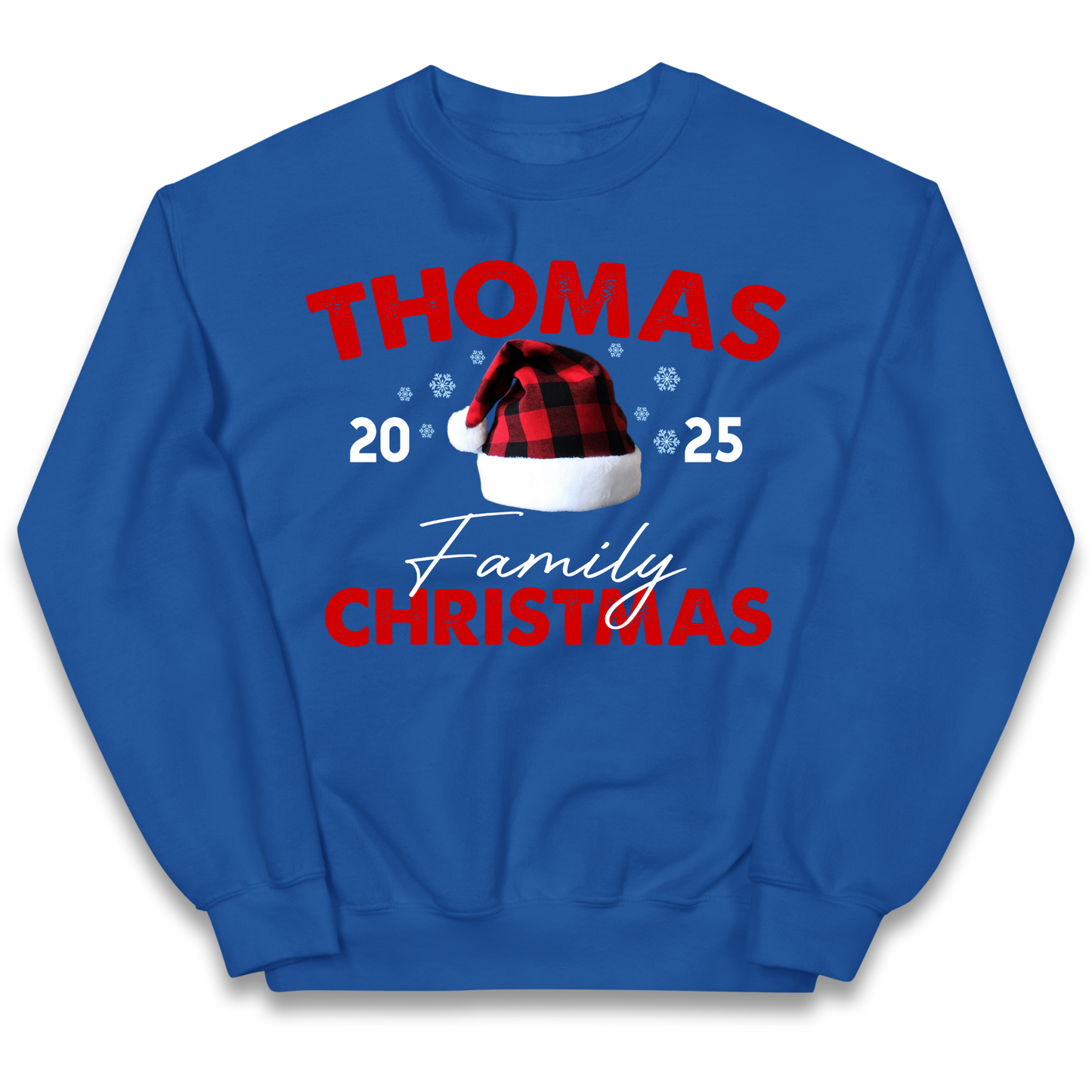 Thomas Family Christmas kids sweatshirt